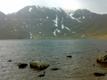 from the shore of Red Tarn