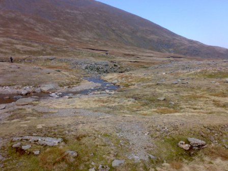 The start of Red Tarn Beck