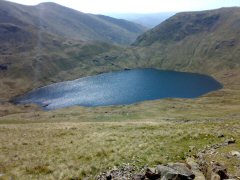 The beautiful situated Grisedale Tarn